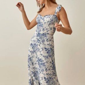 Reformation Nikita Dress in Pompadour